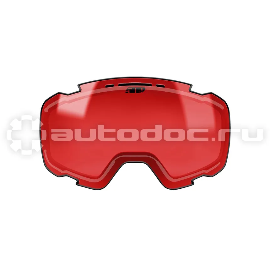 509 Линза Aviator 2.0 S1 Flow с подогревом Red Mirror Smoke Tint