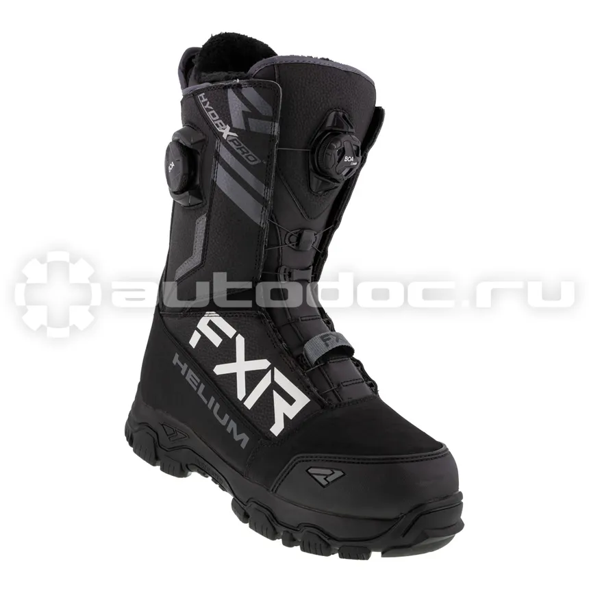 FXR Ботинки Helium Dual BOA с утеплителем Black, 11
