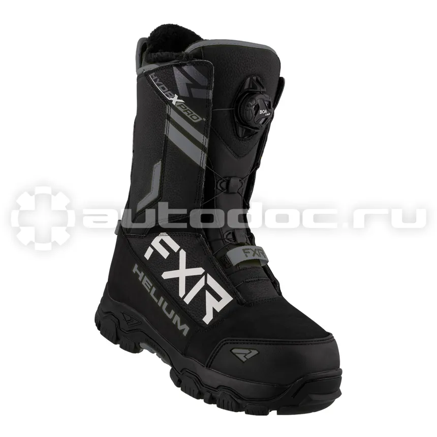FXR Ботинки Helium BOA с утеплителем Black, 7/9
