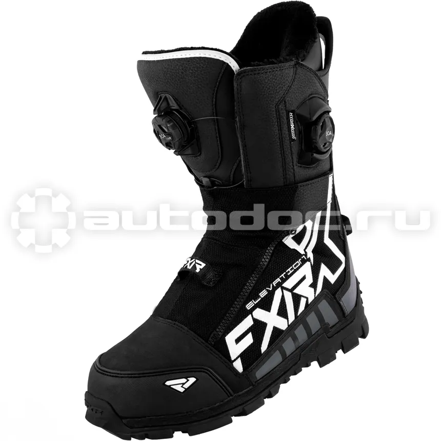 FXR Ботинки Elevation Dual BOA с утеплителем Black, 8/10