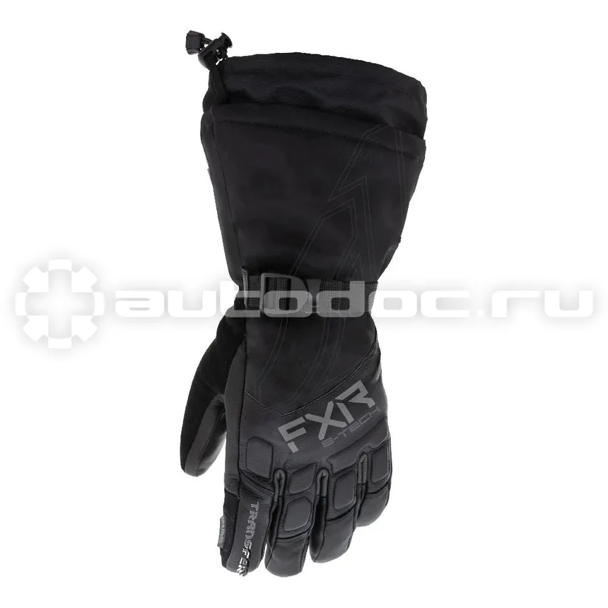 FXR Перчатки Transfer E-Tech Gauntlet с подогревом Black, S