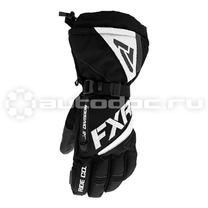 FXR Перчатки Fuel с утеплителем Black/White, XL