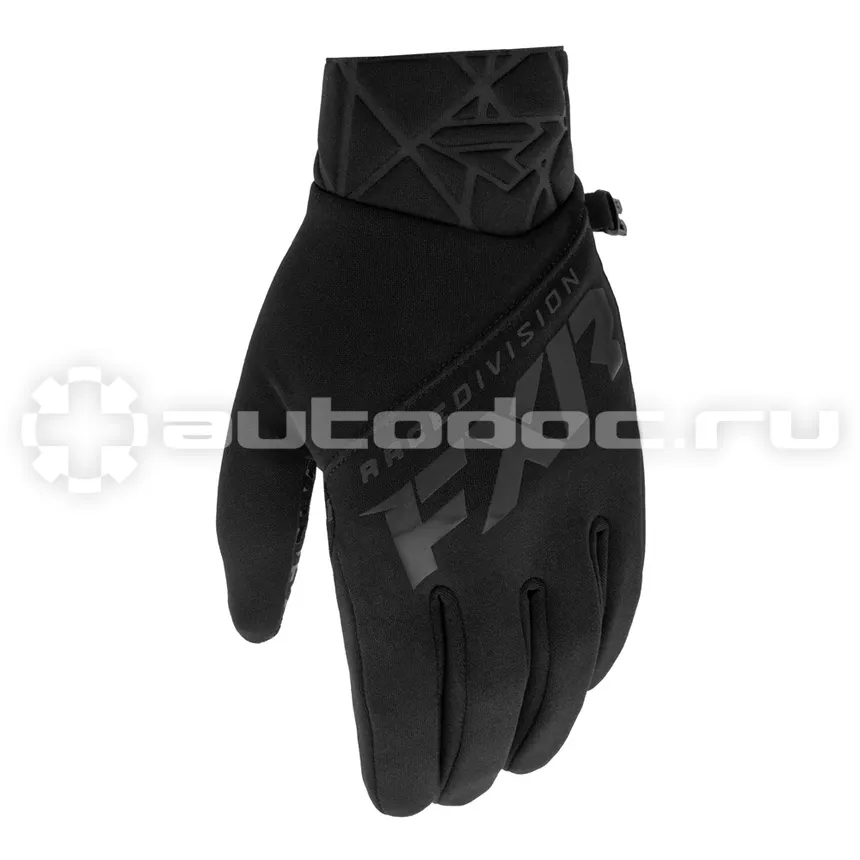 FXR Перчатки Black Ops без утеплителя Black, XL