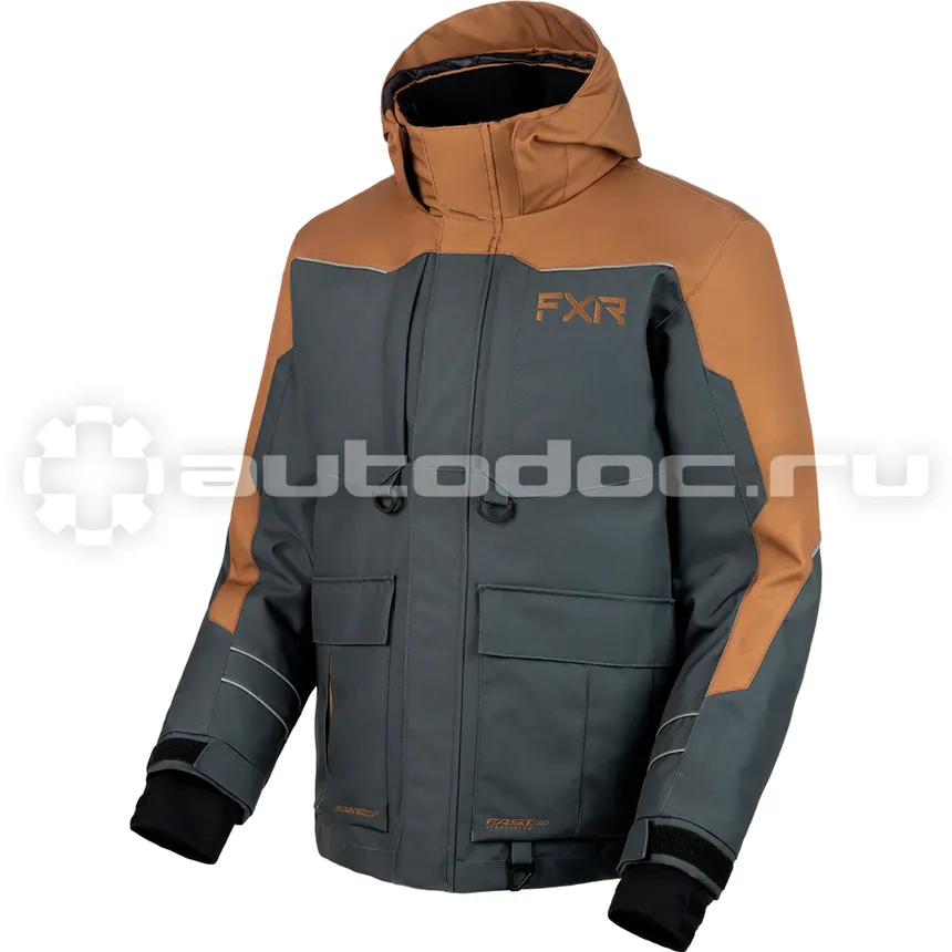 FXR Куртка Excursion с утеплителем ASPHALT / COPPER, XL