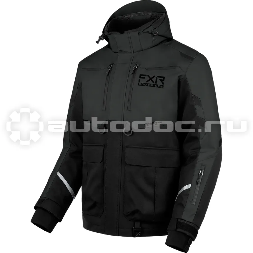 FXR Куртка Expedition Pro 2-in-1 с утеплителем Black/Asphalt, 3XL