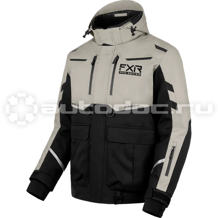 FXR Куртка Expedition Pro 2-in-1 с утеплителем Black/Stone, L