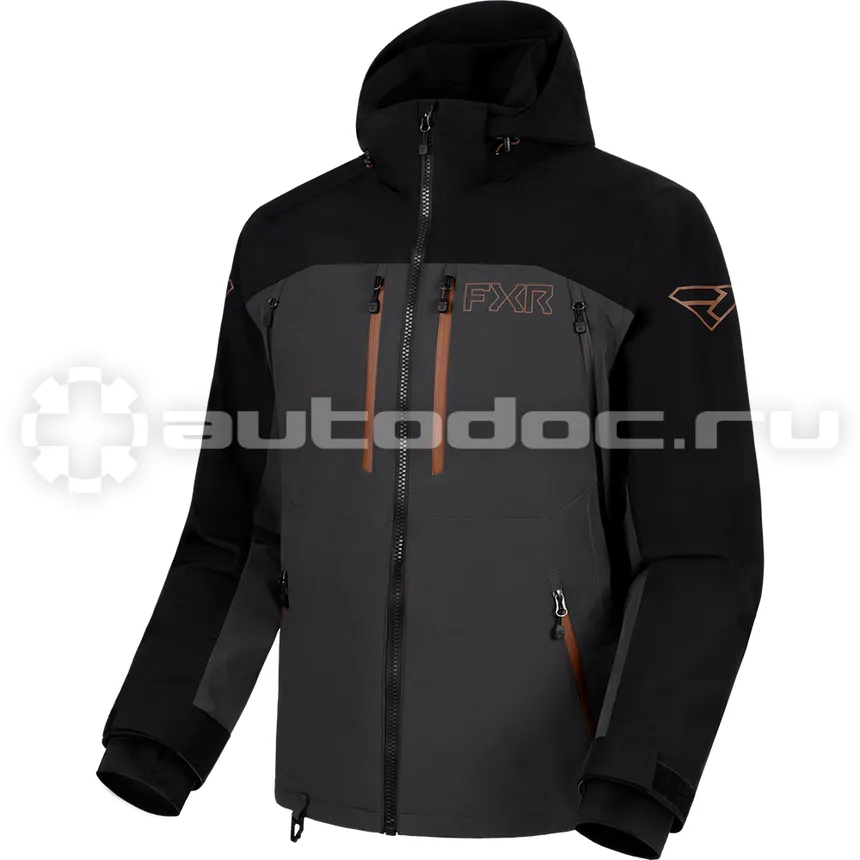 FXR Куртка Helium Pro 3-in-1 с утеплителем Black/Asphalt, L