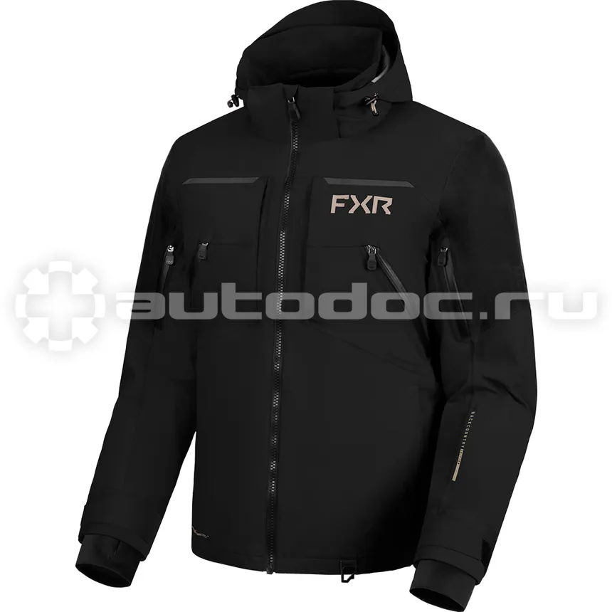 FXR Куртка Ridge Pro Trilaminate  с утеплителем Black, 2XL