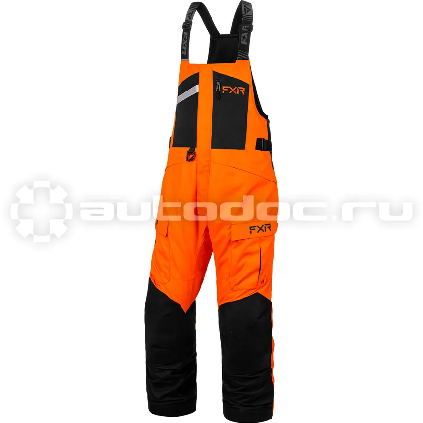 FXR Полукомбинезон FXR Excursion с утеплителем Orange/Black, XL