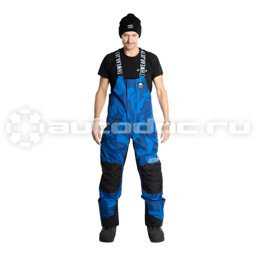 Jethwear Полукомбинезон Jethwear Treeline Bib с утеплителем Cobalt Burst, XXL