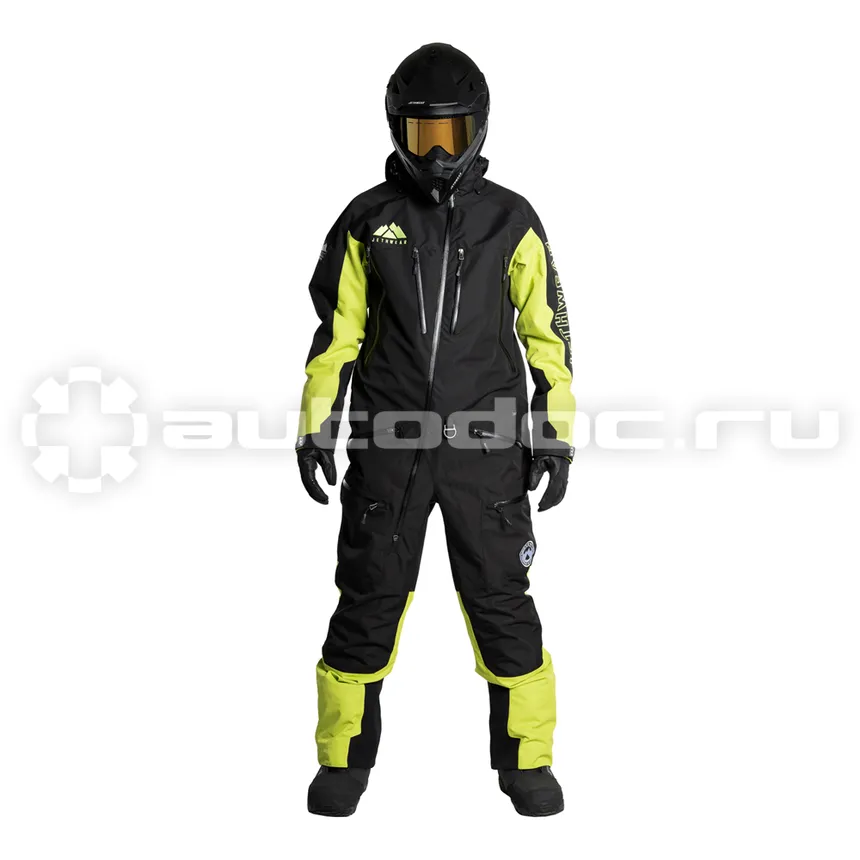 Jethwear Комбинезон The One без утеплителя Black/Lime, XL