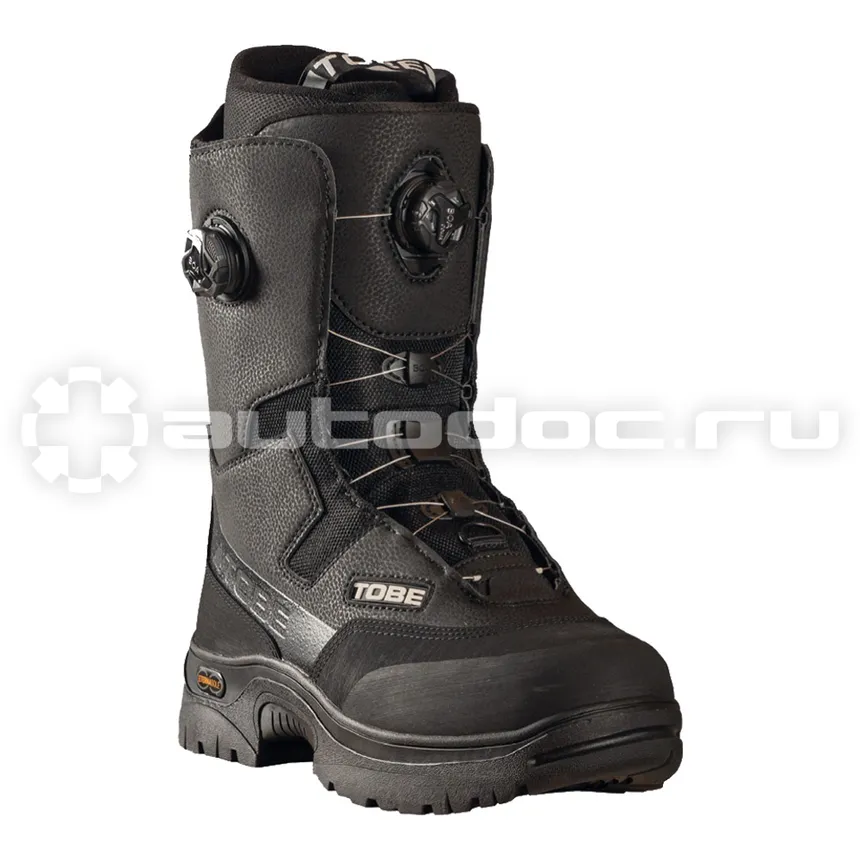 TOBE Ботинки Nimbus V2 с утеплителем Jet Black, 7,5