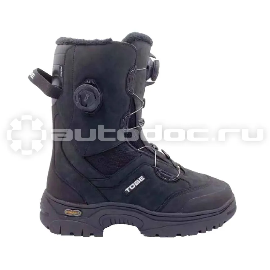 TOBE Ботинки Cordus с утеплителем Jet Black, US 10.5