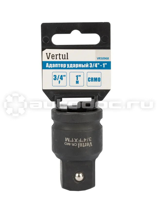 VERTUL Адаптер ударный 3/4" / 1"