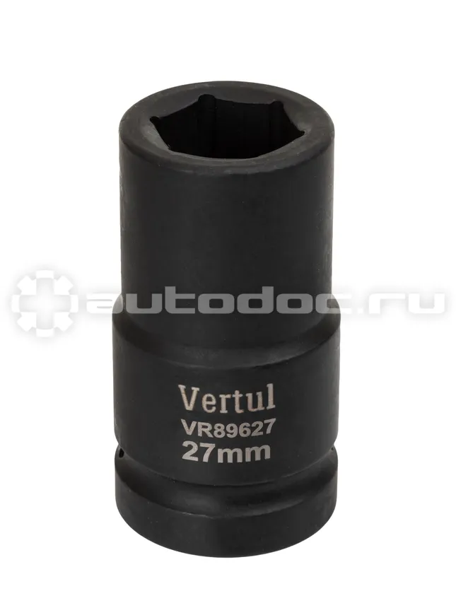 VERTUL Головка ударная удлиненная 1" 27мм