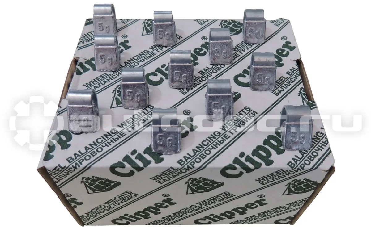 CLIPPER Грузик балансировочный для литого диска 5гр.