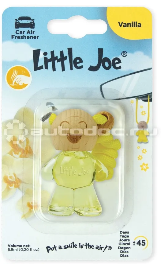 LITTLE JOE Ароматизатор подвесной Bottle Vanilla