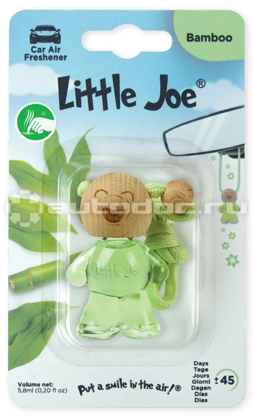 LITTLE JOE Ароматизатор подвесной Bottle Bamboo