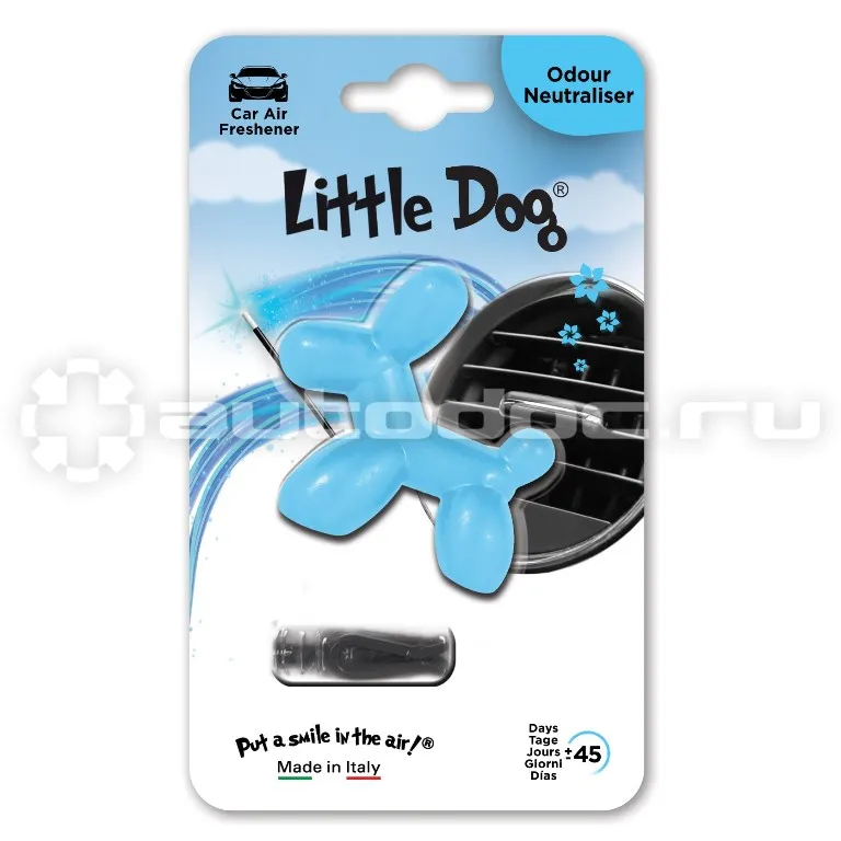 LITTLE JOE Ароматизатор на дефлектор Little Dog Odour Neutraliser (Нейтрализатор запаха)