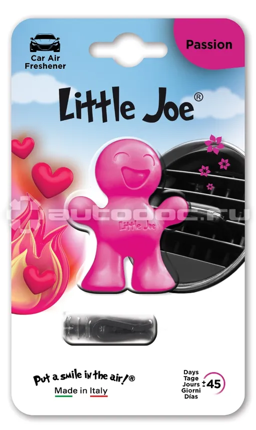 LITTLE JOE Ароматизатор на дефлектор Passion (Страсть)