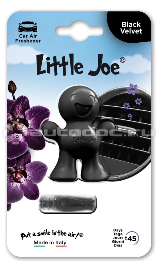 LITTLE JOE Ароматизатор на дефлектор Black Velvet (Черный бархат)