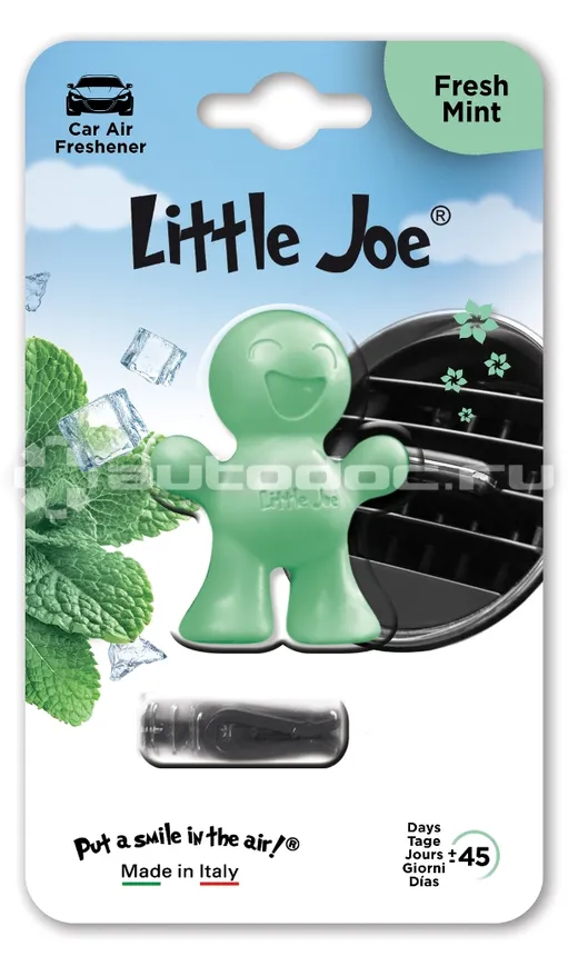 LITTLE JOE Ароматизатор на дефлектор Fresh Mint (Свежая мята)