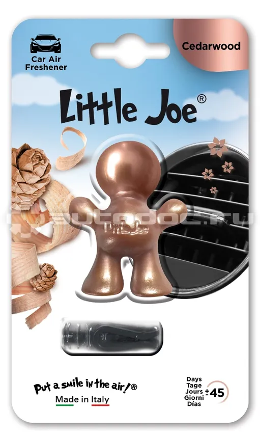 LITTLE JOE Ароматизатор на дефлектор Cedarwood (Кедровое дерево)