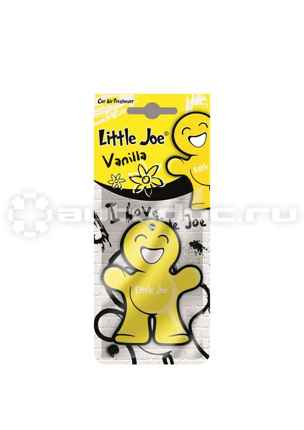 LITTLE JOE Ароматизатор подвесной картон Vanilla (Ваниль)