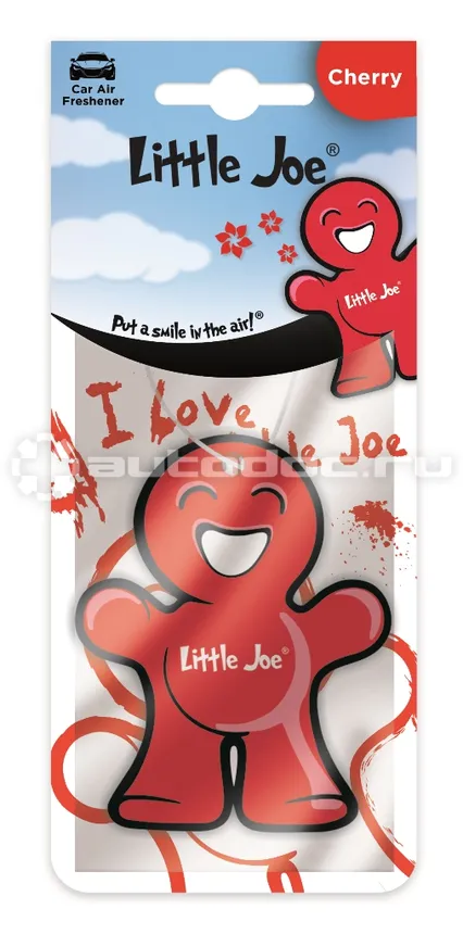 LITTLE JOE Ароматизатор подвесной картон Cherry (Вишня)