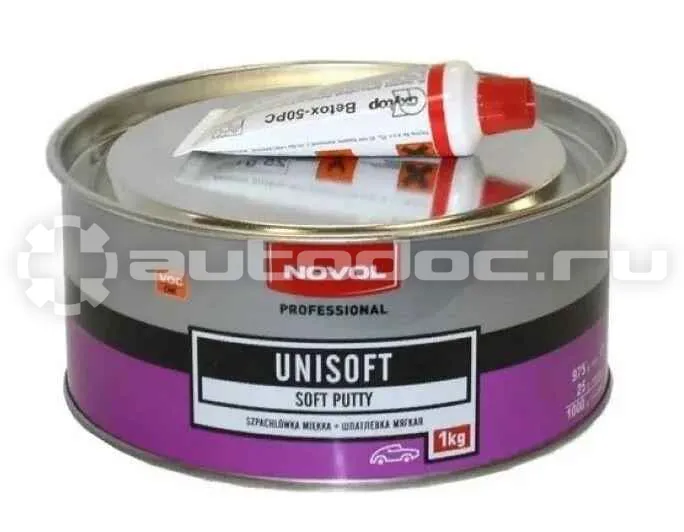 NOVOL Шпатлевка Unisoft полиэфирная