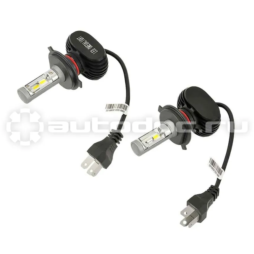 OMEGALIGHT Комплект ламп LED Ultra H4 2500lm