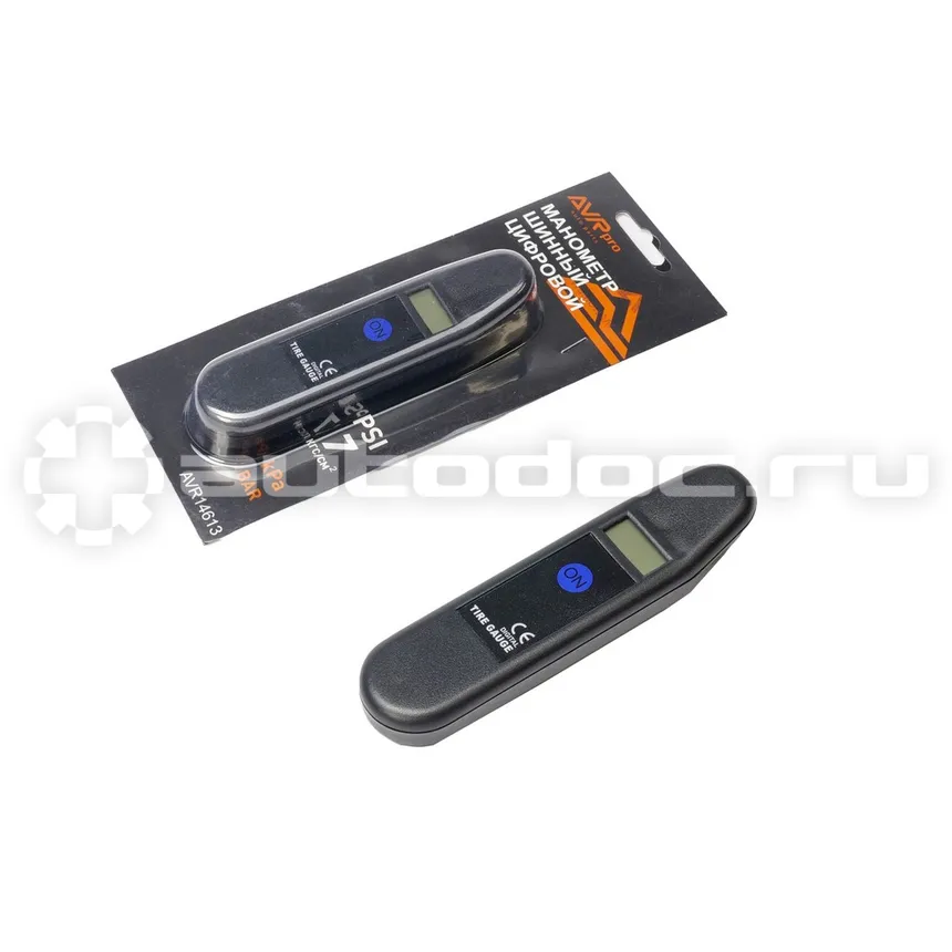 AVRPRO Манометр шин (до  7 атм.)  цифровой пластиковый с автовыключением