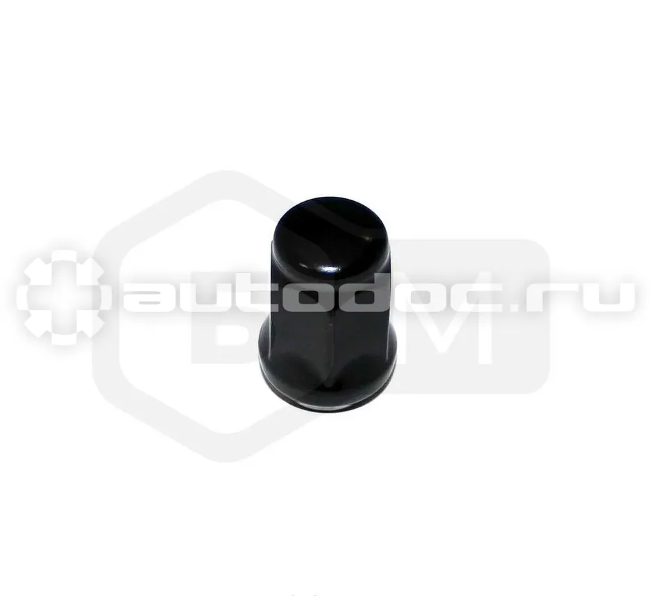 БОЛТМАСТЕР Гайка колесная, конус M12 ? 1.25 ? 35, ключ 19 мм, Черная