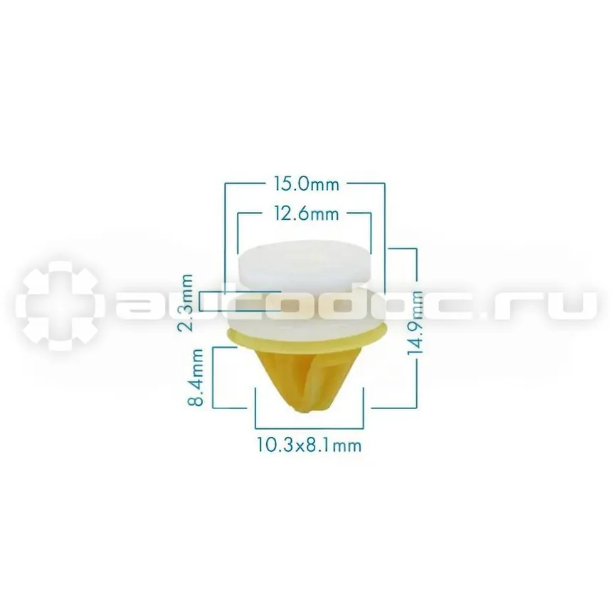 БОЛТМАСТЕР Клипса молдинга Land Rover, General Motors, Renault
